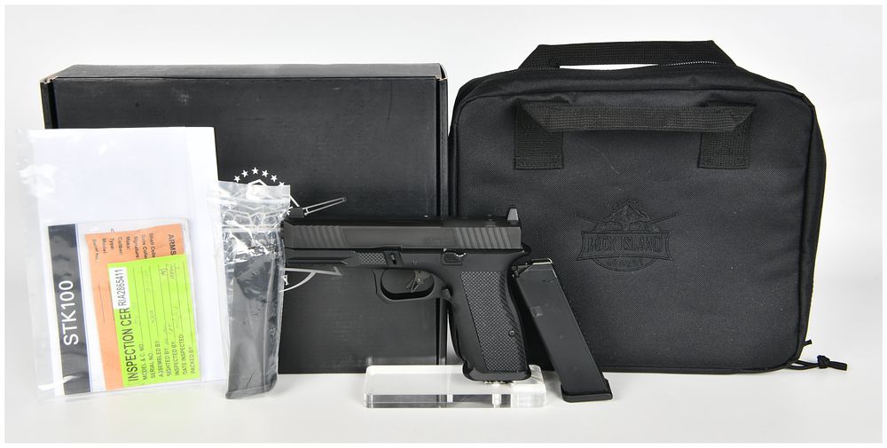 Lot 570: Rock Island Armory STK100 Semi-Automatic Pistol 9mm with 4.5 Inch Barrel