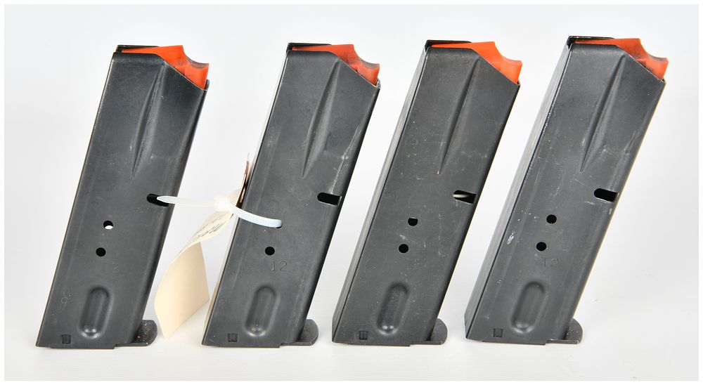 Lot 587: A Lot of 4 Marlin Camp 9 Carbine 12-Round Magazines 9mm