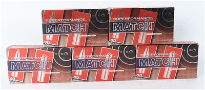 A Lot of 100 Rounds of Hornady Superformance Match Ammunition .308 Winchester. This lot consists 