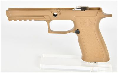 SIG Sauer P320 and P250 Full Size Polymer Grip Module. This factory SIG Sauer polymer grip 