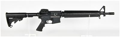 Spike's Tactical ST-15 Semi-Automatic Rifle 5.56mm with 16 Inch Barrel. This Spike's Tactical 