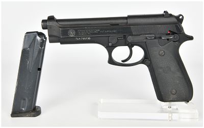 Taurus PT 92 AF Semi-Automatic Pistol 9mm Parabellum with 5 Inch Barrel. The Taurus PT 92 AF is 