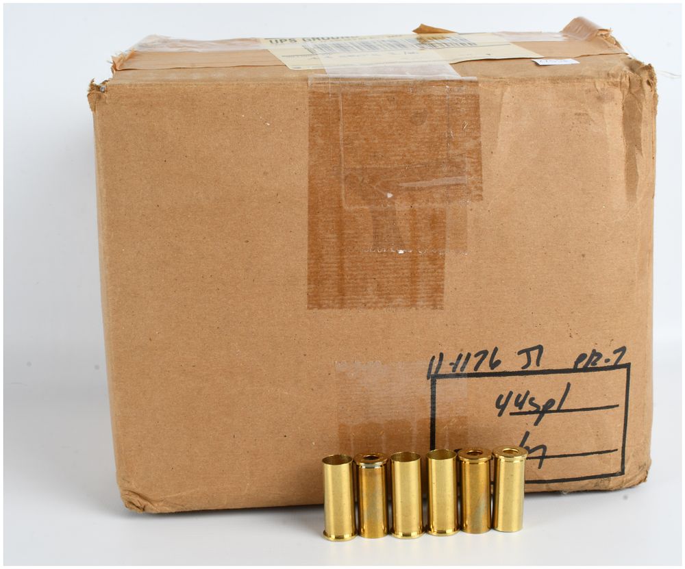Lot 1064: A Lot of 950 Winchester .44 S&W Special Unprimed Brass Ammunition Casings