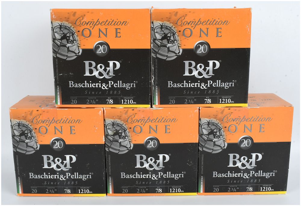 Lot 1069: Baschieri & Pellagri Competition ONE Shotgun Ammunition 20 Gauge