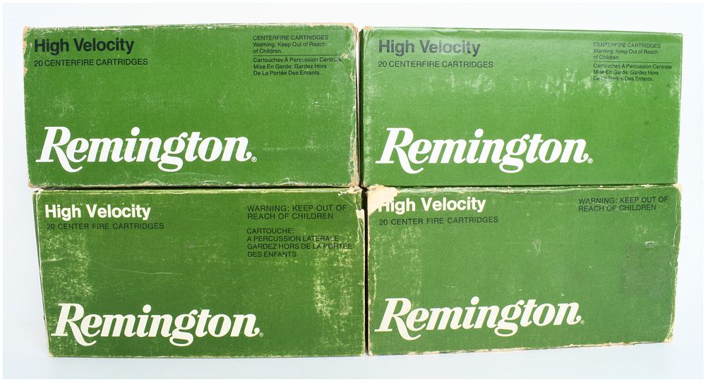 Lot 1075: A Lot of 76 Rounds of Remington High Velocity .300 Savage Ammunition