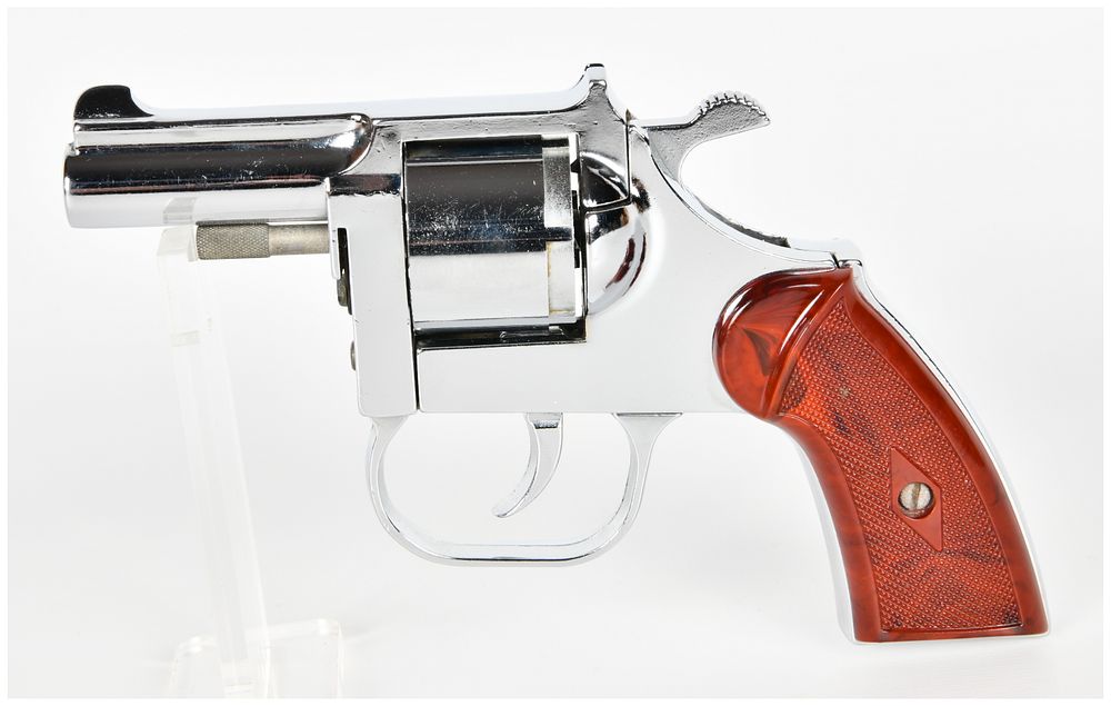Lot 1083: Clerke Technicorp 1st Double Action Revolver .32 S&W with 2.5 Inch Barrel