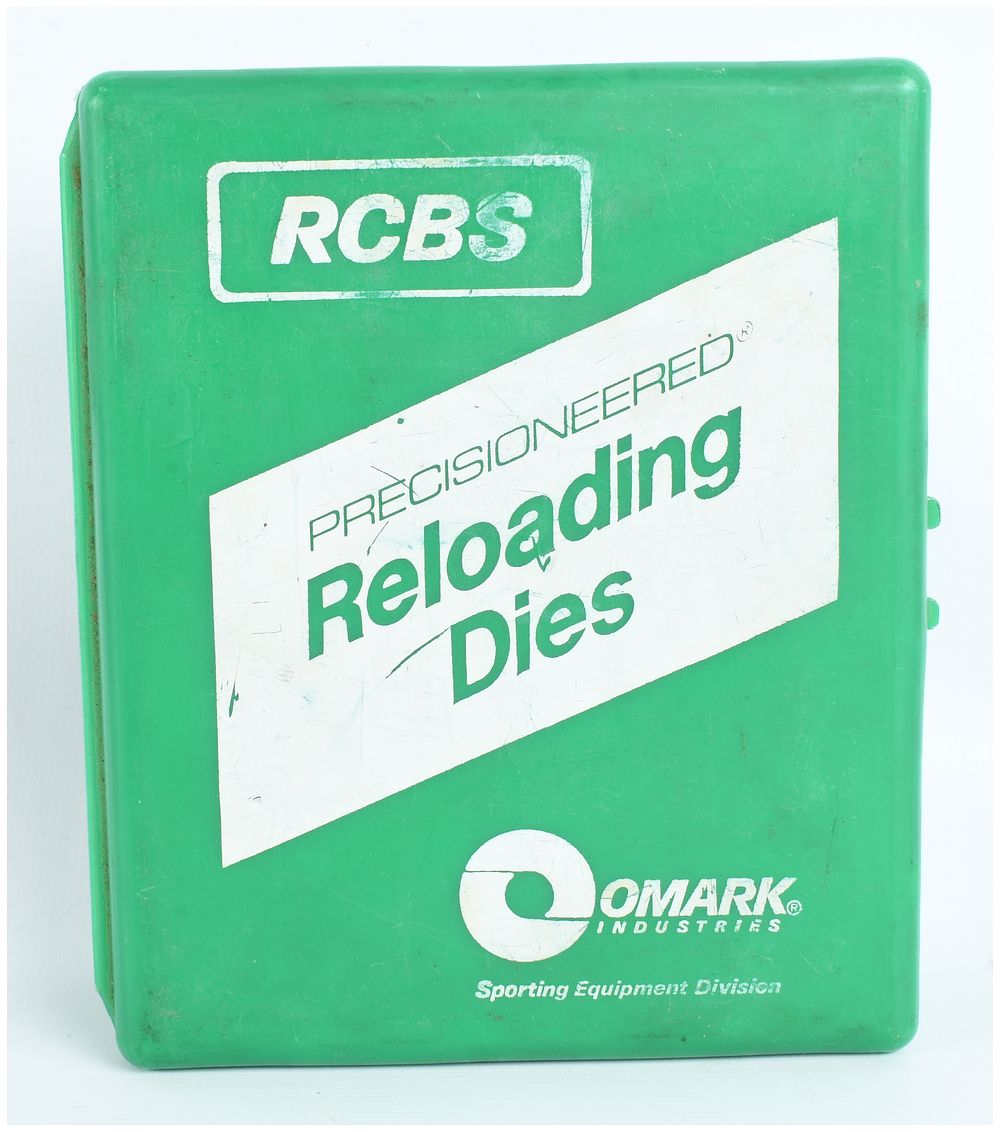 Lot 1109: RCBS Precisioneered Three-Die Reloading Set .45 Colt 1987