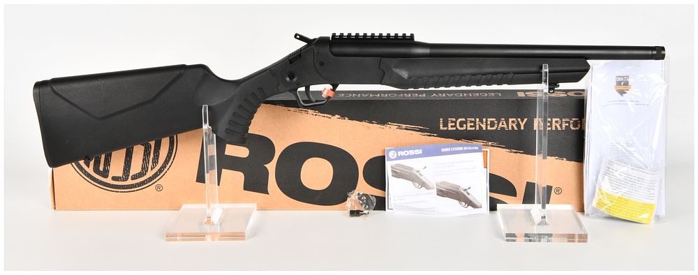 Lot 1122: Rossi LWC Break Action Rifle .357 Magnum with 16.5 Inch Barrel