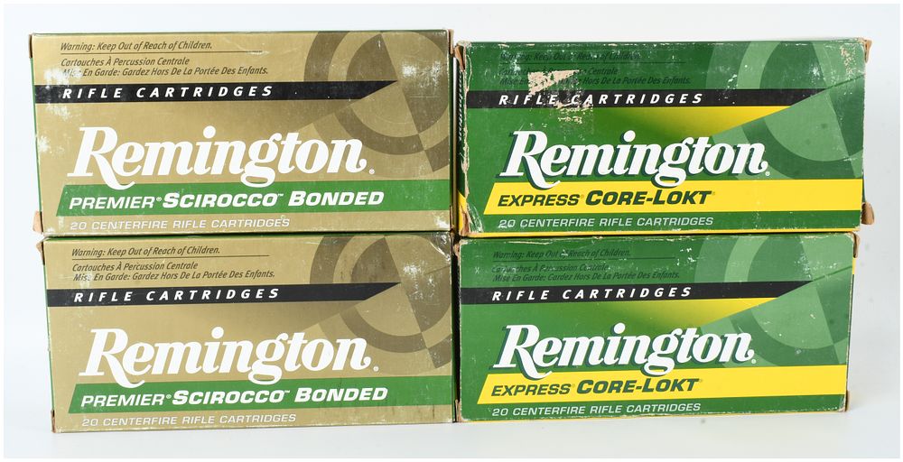Lot 1129: A Lot of 72 Remington .300 Winchester Short Magnum Centerfire Rifle Cartridges