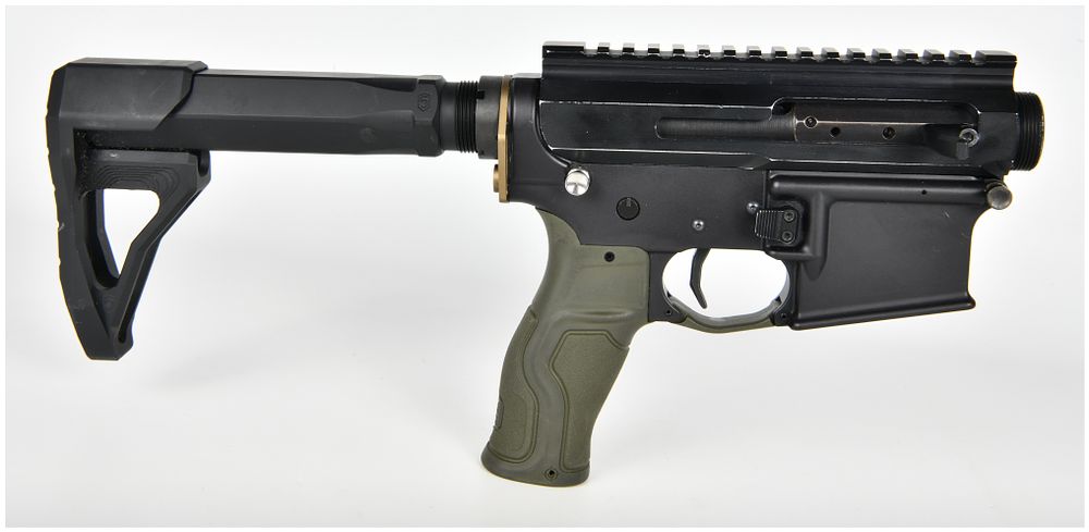 Lot 1143: Anderson Manufacturing AM-15 Side-Charging Semi-Automatic Receiver Assembly Multi Cal