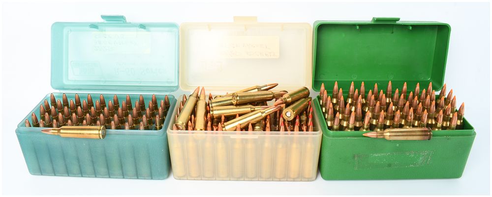 Lot 1147: A Lot of 165 Rounds of .22-250 Remington Remanufactured Ammunition