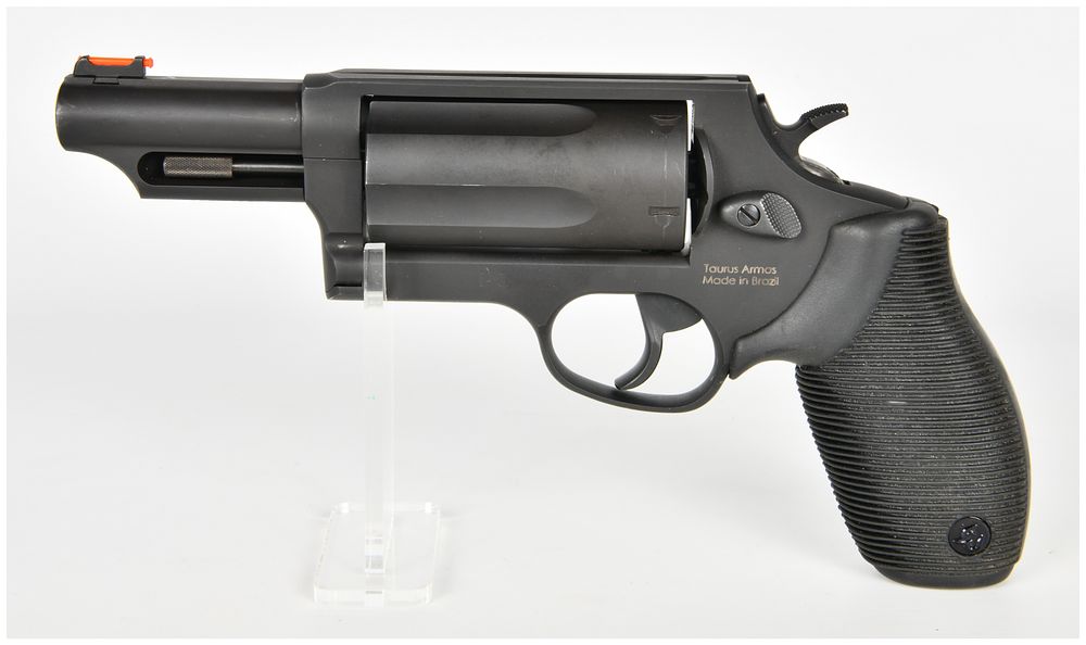 Lot 1149: Taurus The Judge Model 4510 Double-Action/Single-Action Revolver .45 Long Colt/.410 Gauge with 3 Inch Barrel