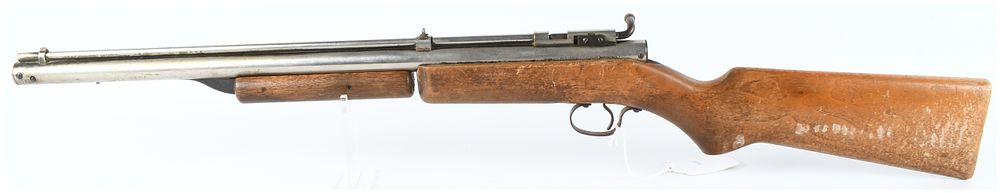 Lot 1220: Benjamin Franklin Model 342 Bolt Action Multi-Pump Pneumatic Air Rifle .22 Caliber with 20 Inch Barrel