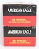 A Lot of 100 Federal American Eagle .38 Special 130 Grain FMJ Ammunition. This lot comprises 100 Image - 1