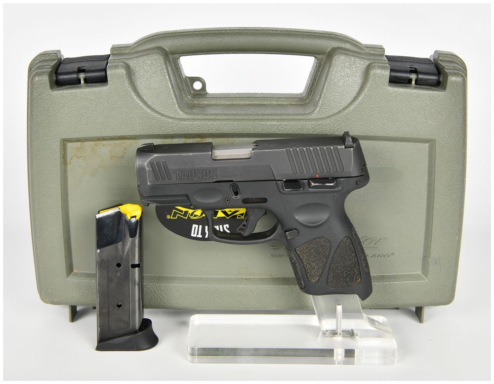 Lot 1269: Taurus G3C Semi-Automatic Pistol 9mm with 3.2 Inch Barrel