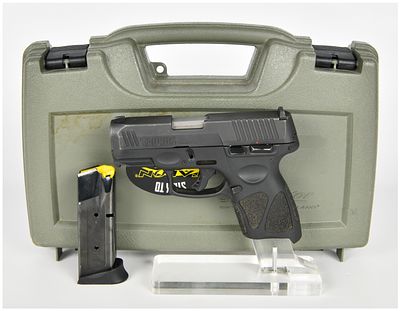 Taurus G3C Semi-Automatic Pistol 9mm with 3.2 Inch Barrel. This Taurus G3C is a compact 
