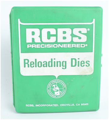RCBS Part #306 3-Die Set Reloading Dies .38 Special. This RCBS 3-die set is chambered for .38 