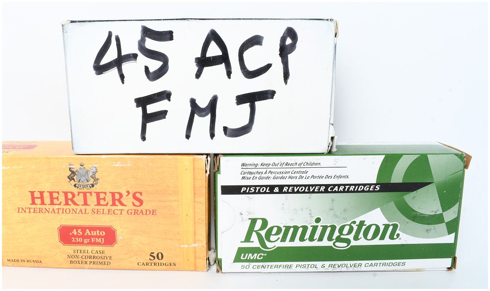 Lot 1348: A Lot of 192 Rounds of .45 ACP Ammunition