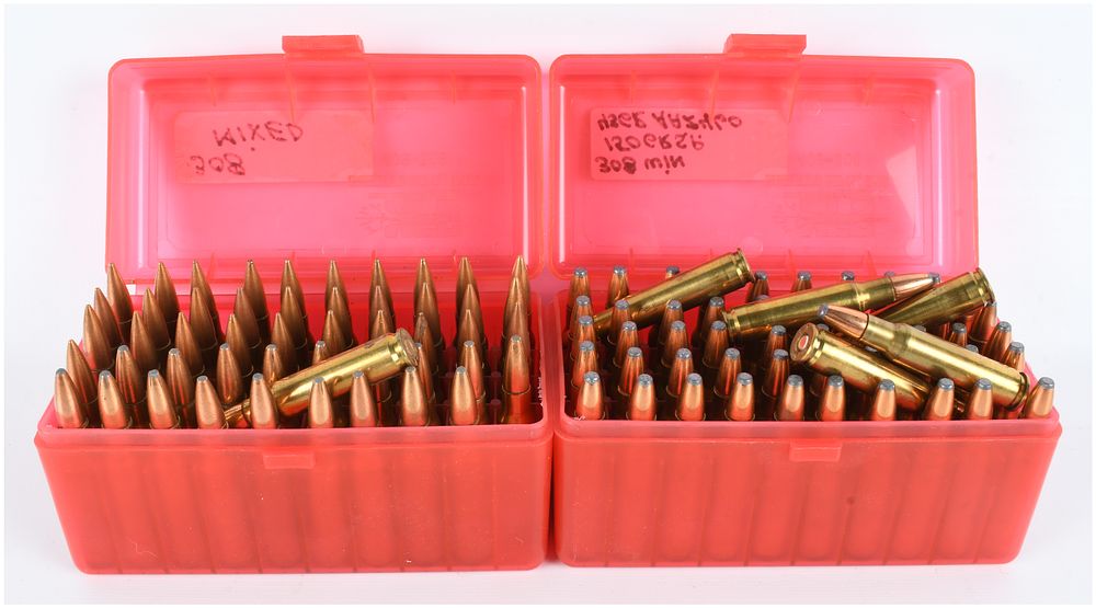 Lot 1351: A Lot of 105 Rounds of Remanufactured .308 Winchester Ammunition