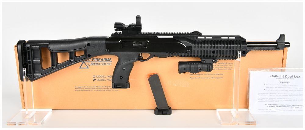 Lot 1368: Hi-Point Model 4595TS Semi-Automatic Carbine .45 ACP with 17.5 Inch Barrel