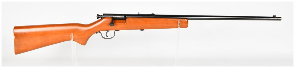 Lot 1386: Stevens Model 15 Single-Shot Bolt-Action Rifle .22 S, L, or LR with 22 Inch Barrel
