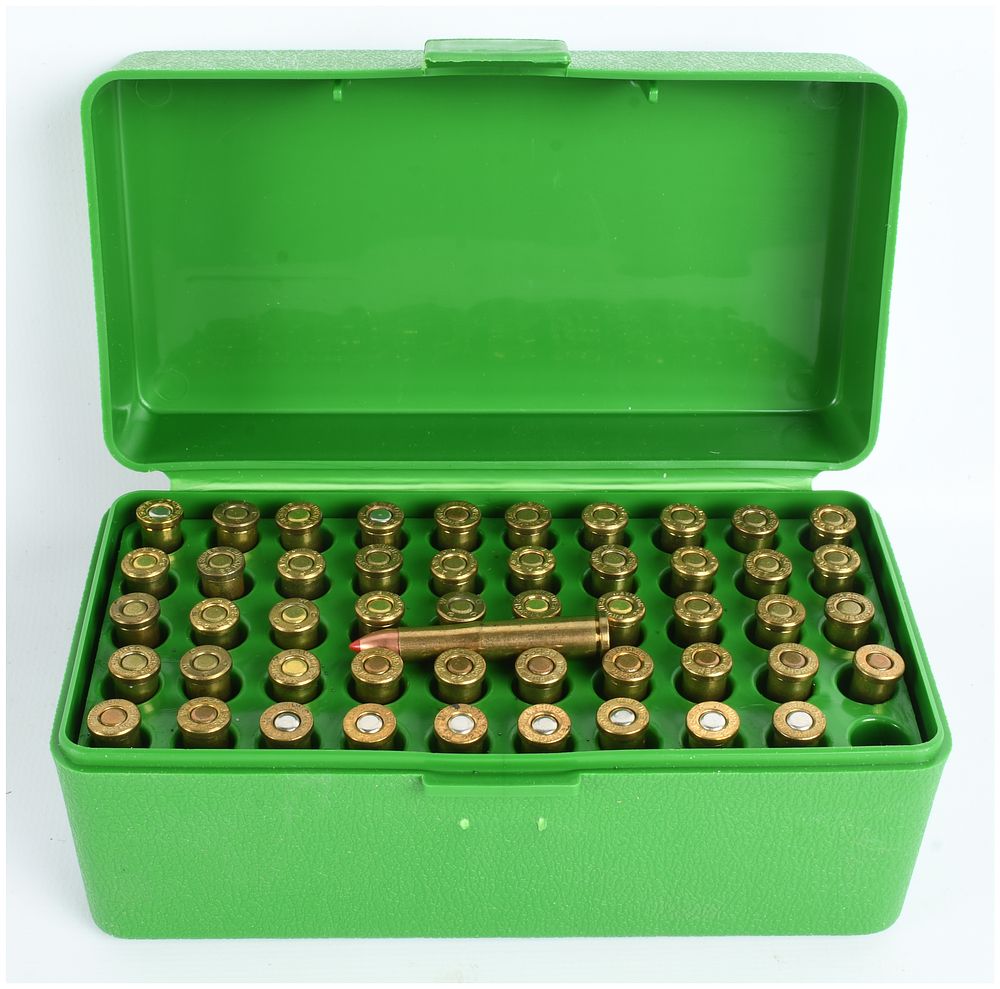 Lot 1390: A Lot of 50 Remanufactured .22 Hornet Ammunition Cartridges
