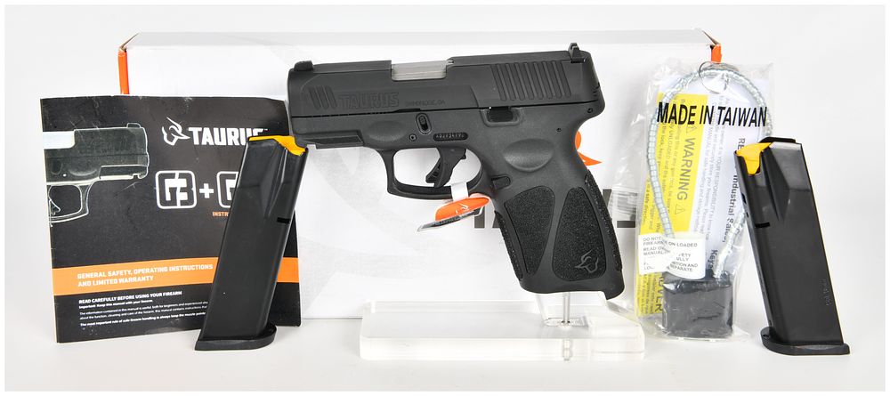 Lot 1395: Taurus G3X Semi-Automatic Pistol 9x19mm with 3.26 Inch Barrel