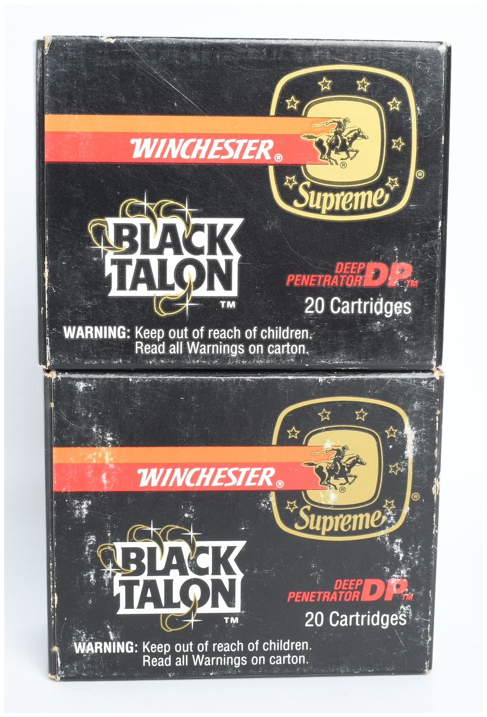 Lot 1474: A Lot of 40 Winchester Supreme Black Talon Ammunition .45 Automatic