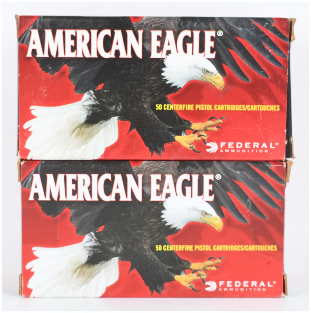 Lot 1504: A Lot of 100 Rounds of Federal American Eagle .38 Special Ammunition