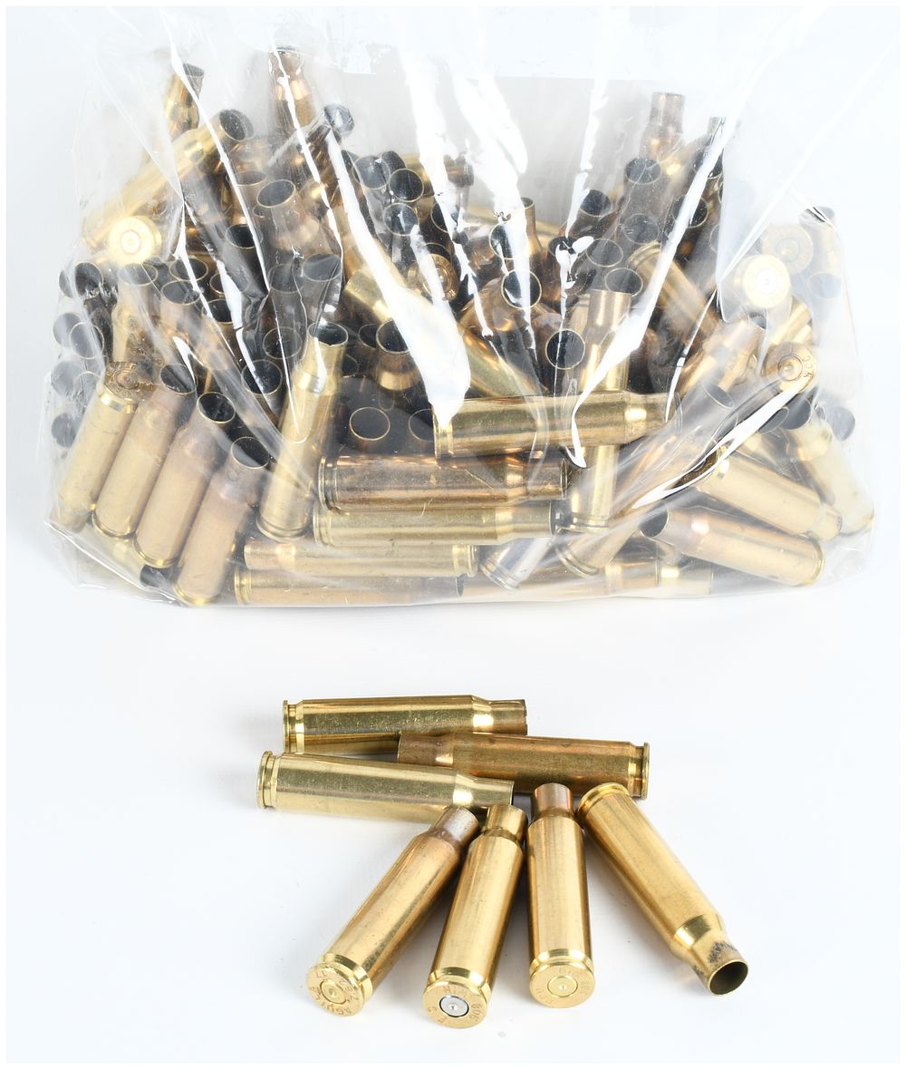 Lot 1552: A Collection of 180 Empty .308 Winchester Brass Casings for Reloading