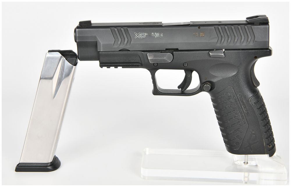 Lot 1563: Springfield Armory XD-M 4.5 Semi-Automatic Pistol .40 S&W with 4.5 Inch Barrel