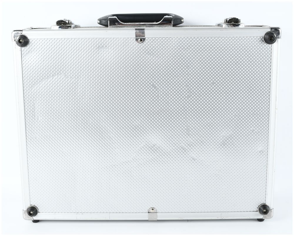 Lot 1574: Work Gear Aluminum Equipment Case with Slotted Interior