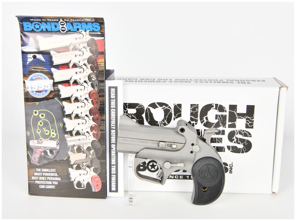 Lot 1587: Bond Arms Rough N Rowdy Single Action Derringer-Style Pistol .45 Colt / .410 Bore with 3 Inch Barrel