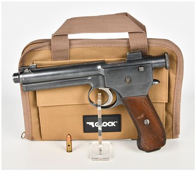 Steyr Model 1907 Semi-Automatic Pistol 8mm Roth-Steyr with 5 Inch Barrel 1913. This Steyr Model 
