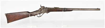 Sharps New Model 1863 Falling-Block Percussion Carbine .52 Caliber Civil War Era. This is a US 