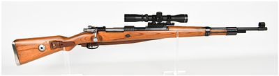 Steyr-Daimler-Puch Karabiner 98k Bolt Action Rifle 8mm Mauser with 23.6 Inch Barrel 1941. This 