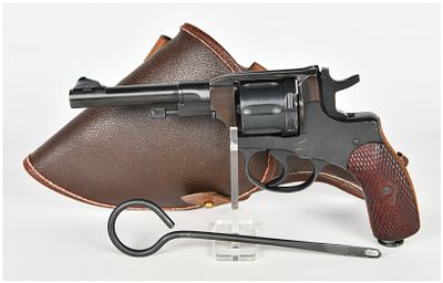 Tula Nagant Model 1895 Double Action Revolver 7.62x38R with 4.5 Inch Barrel 1921. This lot 