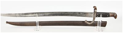 Imperial German Prussian Model 1860 Fusilier Bayonet with Scabbard F.W. Holler Solingen. A 