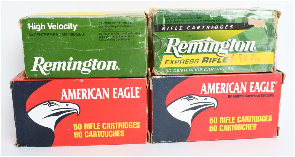 Lot 145: A Lot of 193 Rounds of Remington and American Eagle .30 Carbine Ammunition