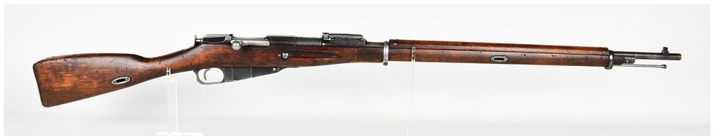 Lot 147: Tula Model 1891 Bolt Action Rifle 7.62x54R with 31.5 Inch Barrel 1899