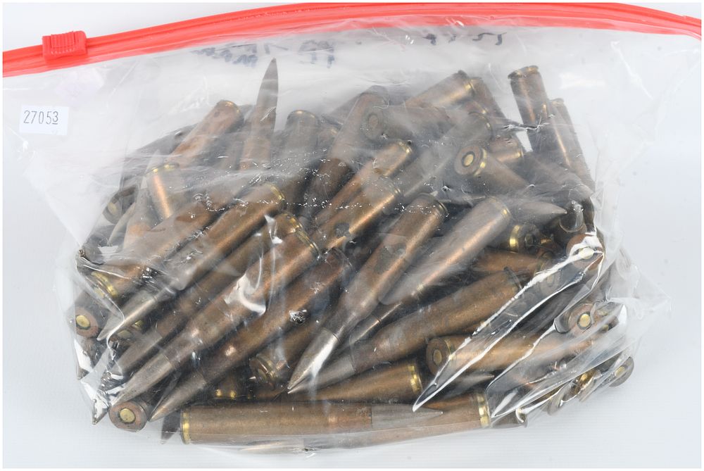 Lot 169: A Lot of 100 Rounds of Fabrique Nationale 7mm Mauser Ammunition 1946-1954
