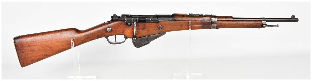 Lot 213: Ets Continsouza Mle M-16 Bolt Action Carbine 8mm Lebel with 17.5 Inch Barrel