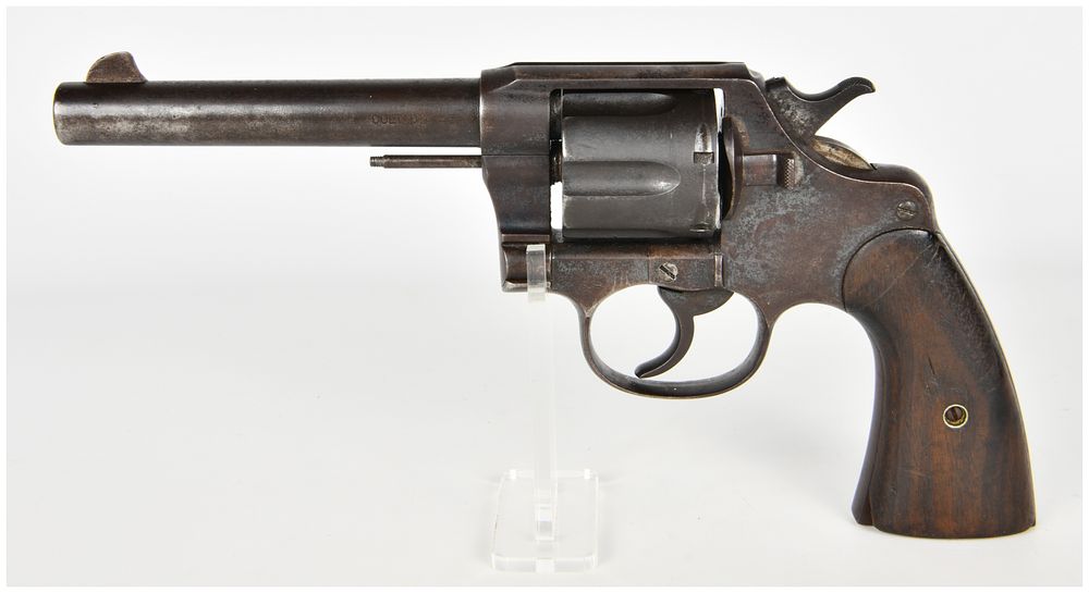Lot 240: Colt Model 1909 U.S. Army Double-Action Revolver .45 Colt with 5.5 Inch Barrel