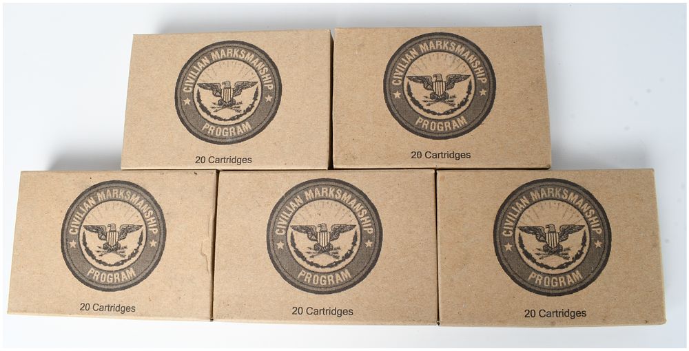 Lot 340: A Lot of 100 Rounds of Lake City .30-06 Springfield FMJ Ball Ammunition