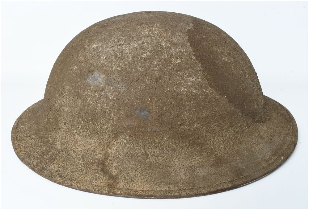 Lot 11: World War I British Mark I Steel Brodie Helmet Manning Wardle and Co Ltd