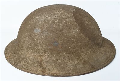 World War I British Mark I Steel Brodie Helmet Manning Wardle and Co Ltd. A World War I British 