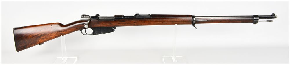 Lot 69: Ludwig Loewe Mauser Modelo 1891 Bolt Action Rifle 7.65x53mm Argentine with 29.1 Inch Barrel Antique