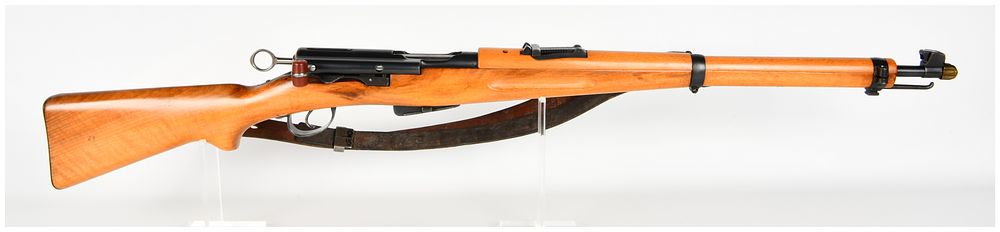 Lot 111: Swiss W+F Bern Model 1911 K11 Straight-Pull Bolt-Action Carbine 7.5x55mm Swiss