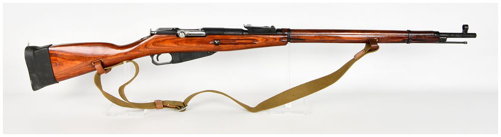 Lot 264: Izhevsk Mosin-Nagant Model 1891/30 Bolt Action Rifle 7.62x54R with 29 Inch Barrel 1942