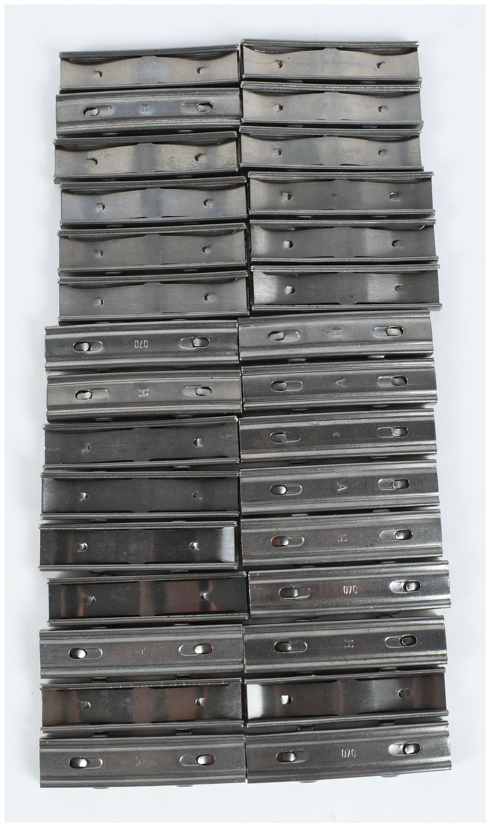 Lot 371: A Collection of 30 Swedish Mauser M96 Stripper Clips